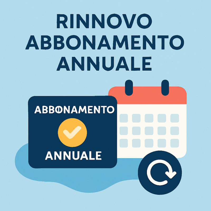 Box programmazione  - Abbonamento 12 mesi